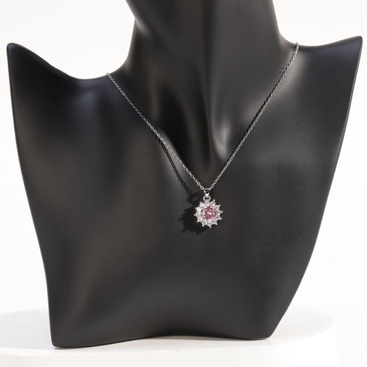 Pink Diamond Necklace