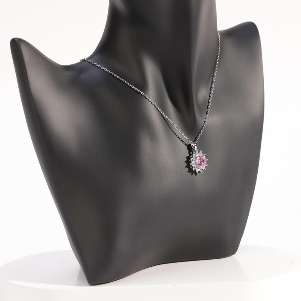 Pink Diamond Necklace